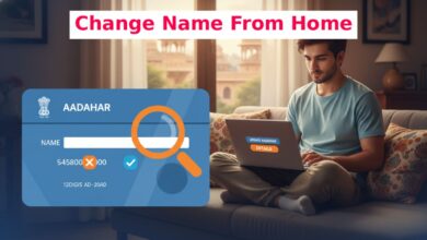 Aadhaar Name Correction